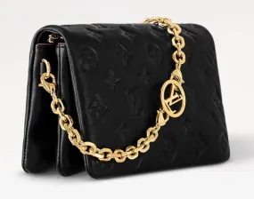 Pre- Owned Louis Vuitton Pouchette Coussi Balanced Design Gift Option