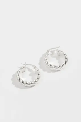 Elegant Jewelry Braided Hoop