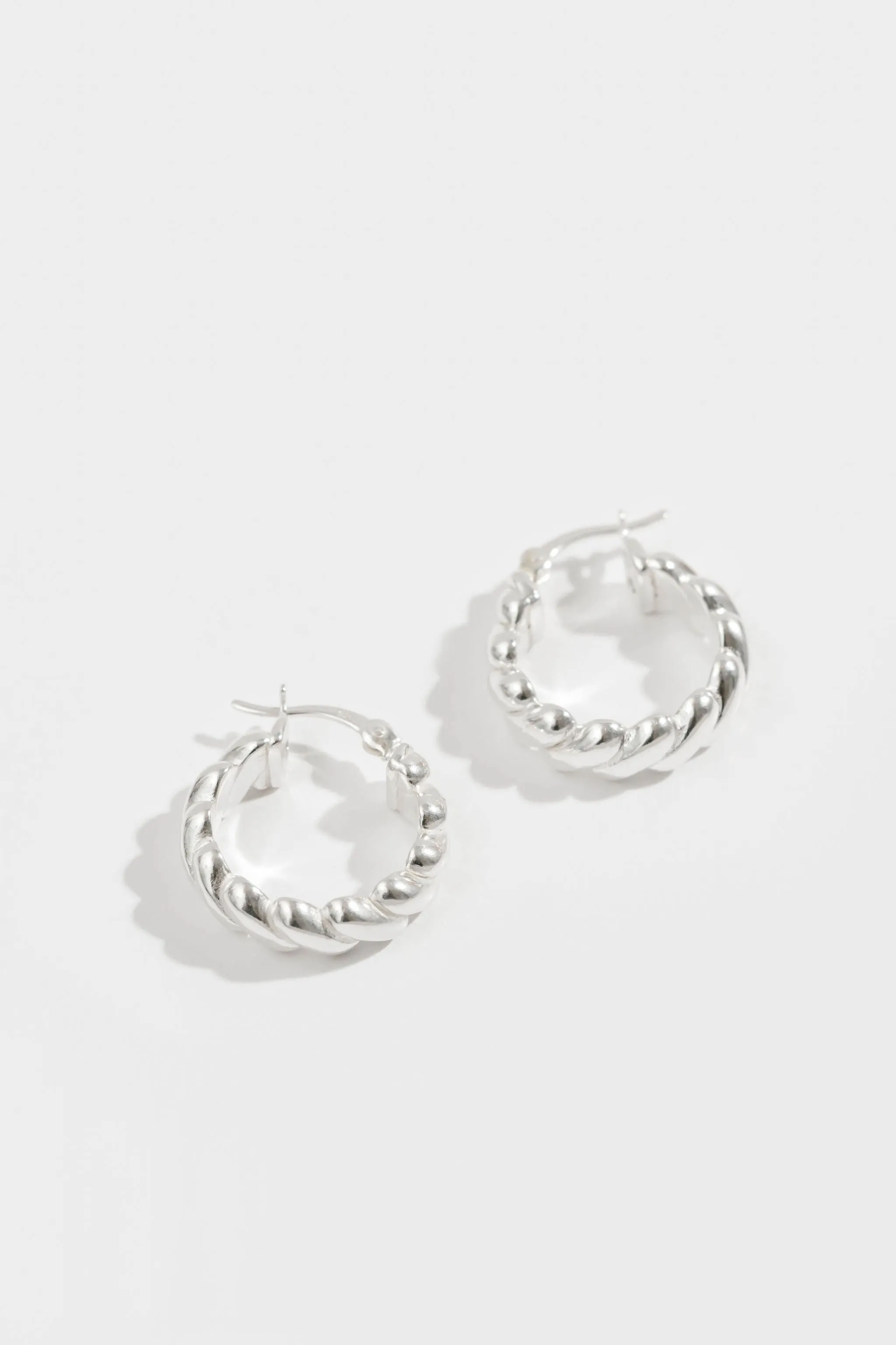 Elegant Jewelry Braided Hoop