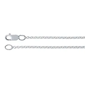 Perfect Pair Silver Chain - 16"