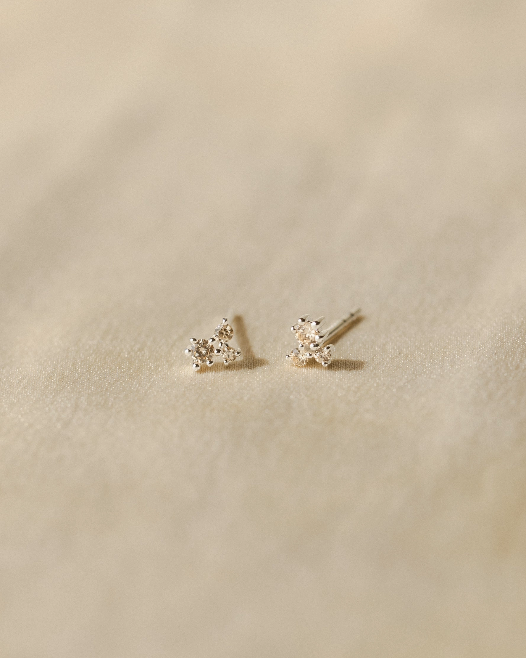 Summer Haiku Studs Bright Accent Delicate Sparkle