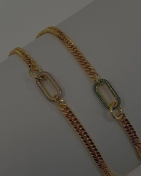 Event Favorite Thekla Curb Chain Necklace 18K Gold