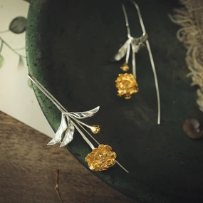 Weekend Look Sakura Hook Earrings