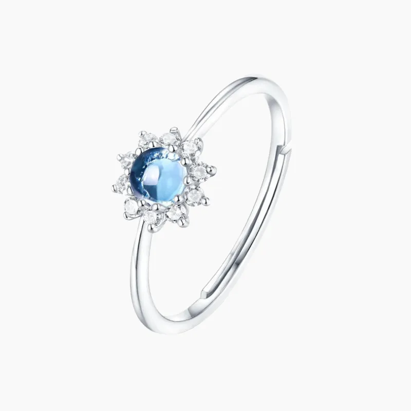Graceful Detail Luxe Appeal Sunflower Opal Open Ring