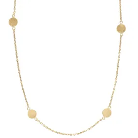 Glowing Details Sunshine Station Necklace - 18k/14k Gold
