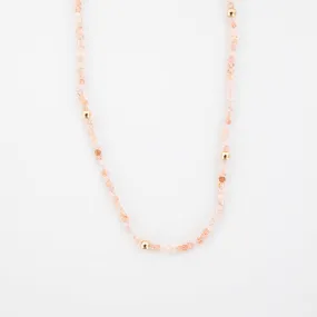 Sunstone Beaded Necklace Excellent Present