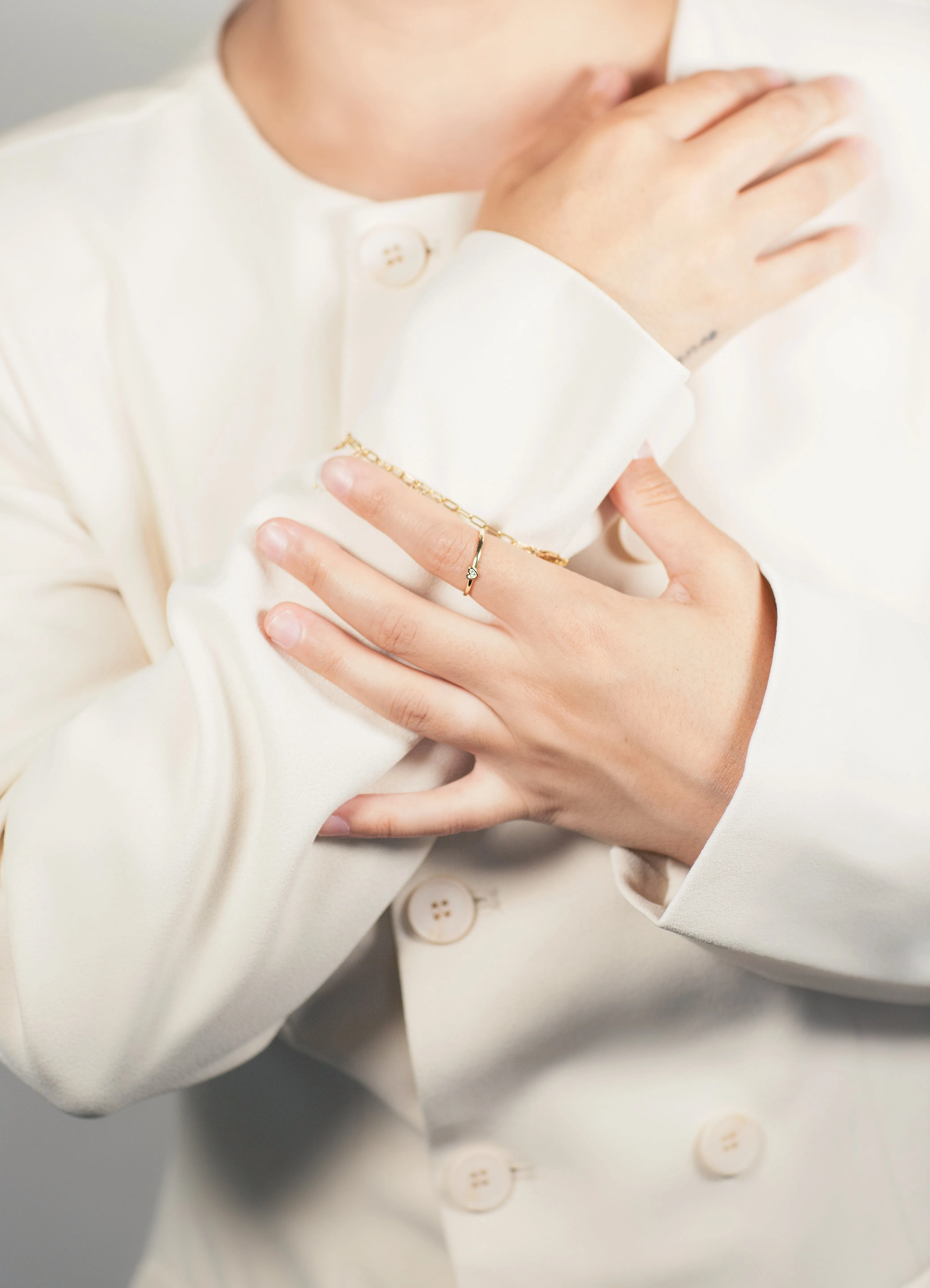 Radiant Touch Chic Fit Sweetheart Ring