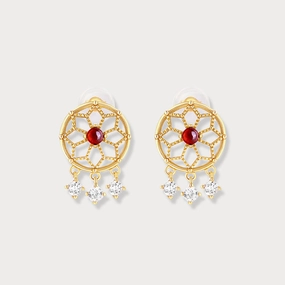 Fashionable Style Dream Catcher Earrings