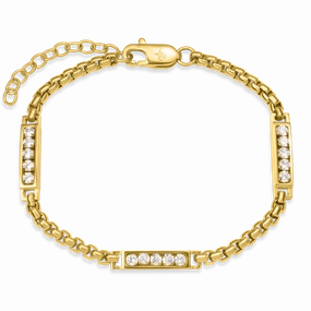 Contemporary Form Bold Layer The Atlas Ice Bracelet