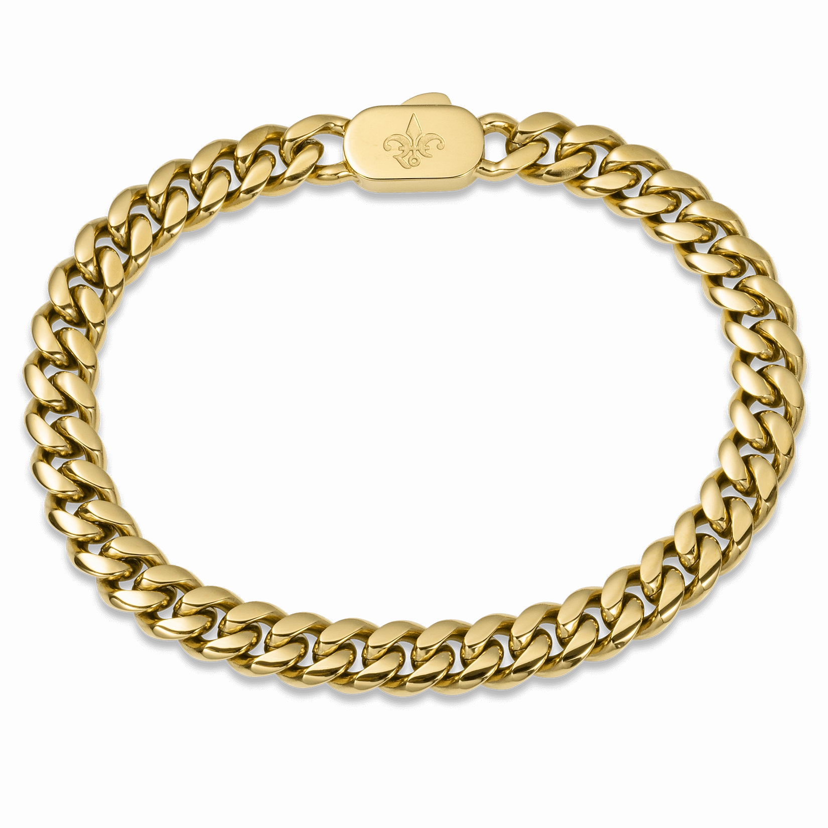 Bright Highlight The Cuban Bracelet - Gold