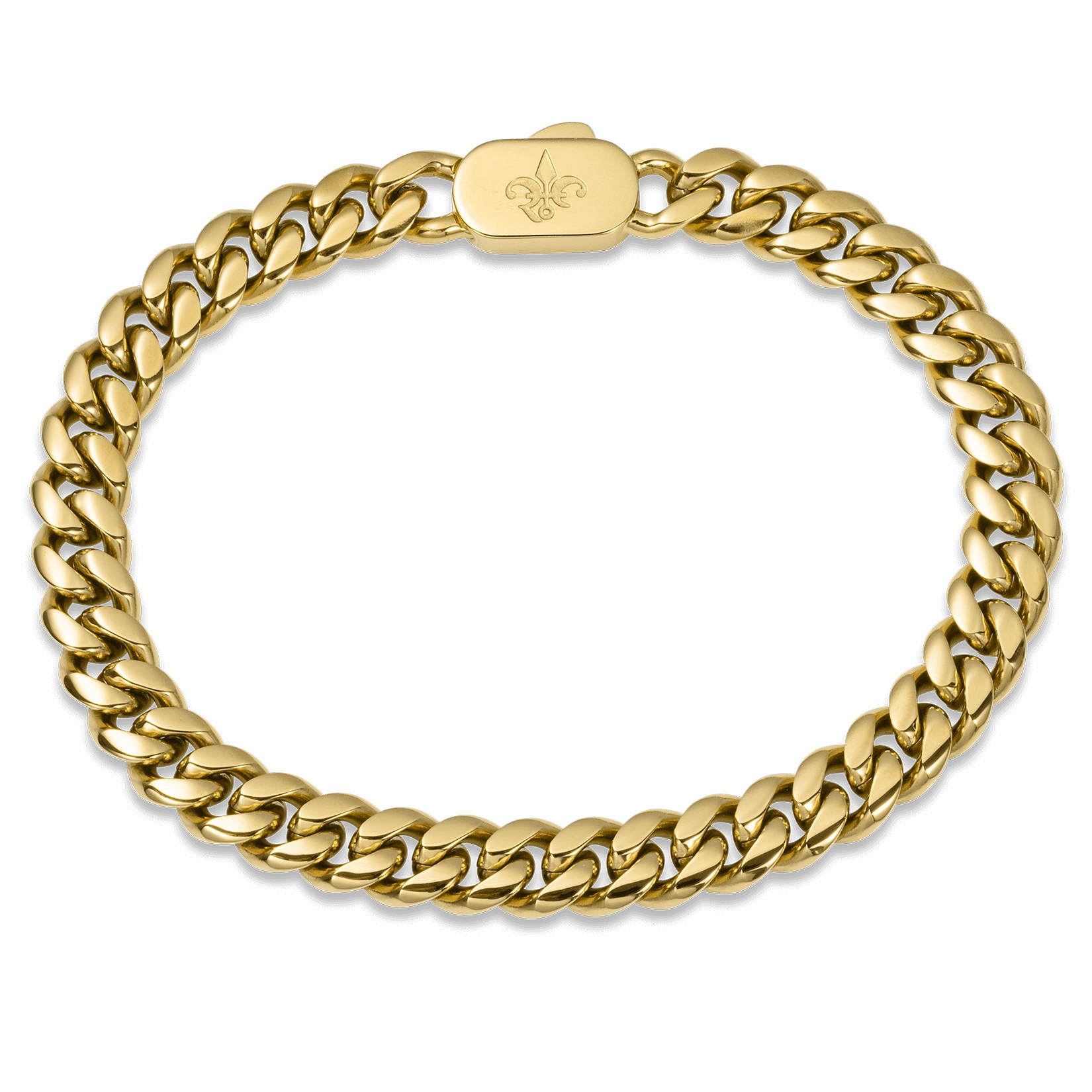 Engagement Accent Alluring Accent The Cuban Bracelet - Gold