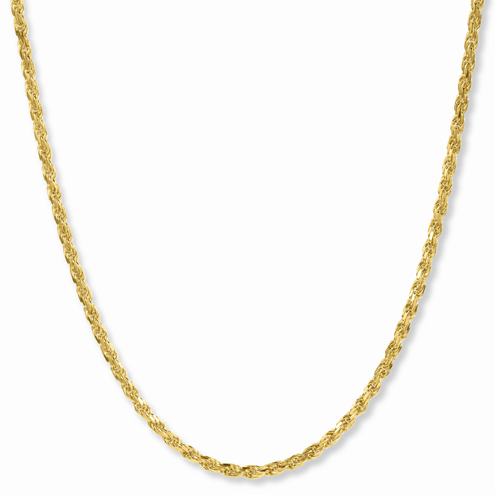 The Gold Rope Necklace - Italian Collection Creative Match Bridal Look