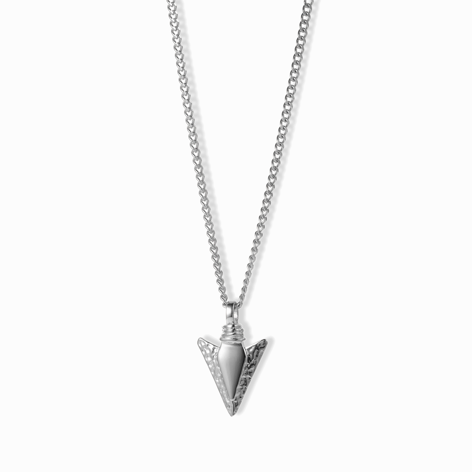 Bridal Accessory The Silver Arrow Pendant - Essentials Collection