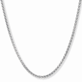 The Silver Wheat Necklace - Essentials Collection Sleek Style Vintage Style