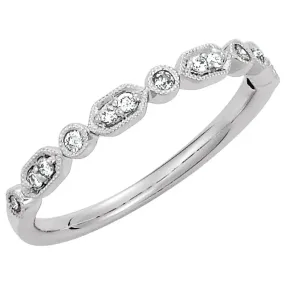Everyday Piece 14K White 1/8 CTW Diamond Ring