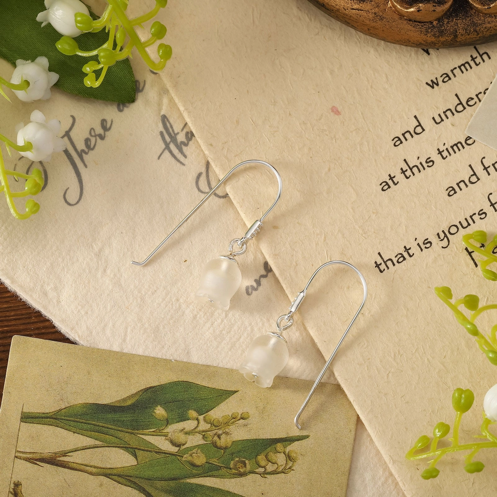 Sturdy Selection Silver May Bells Earrings