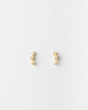Casual Classic Astra White Sapphire Bar Studs
