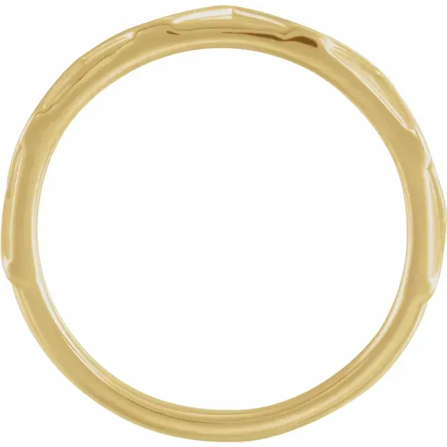 Adult Jewelry 14K Yellow Stackable Crown Ring