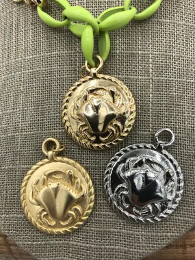 Stylish Days Brass, Gold Plating, Rhodium or Matte Gold Crab Pendant 27.5 x 4.5mm, High Quality, Crab Charm, Crab Pendant, Gold, Silver & Matte Fast Ship