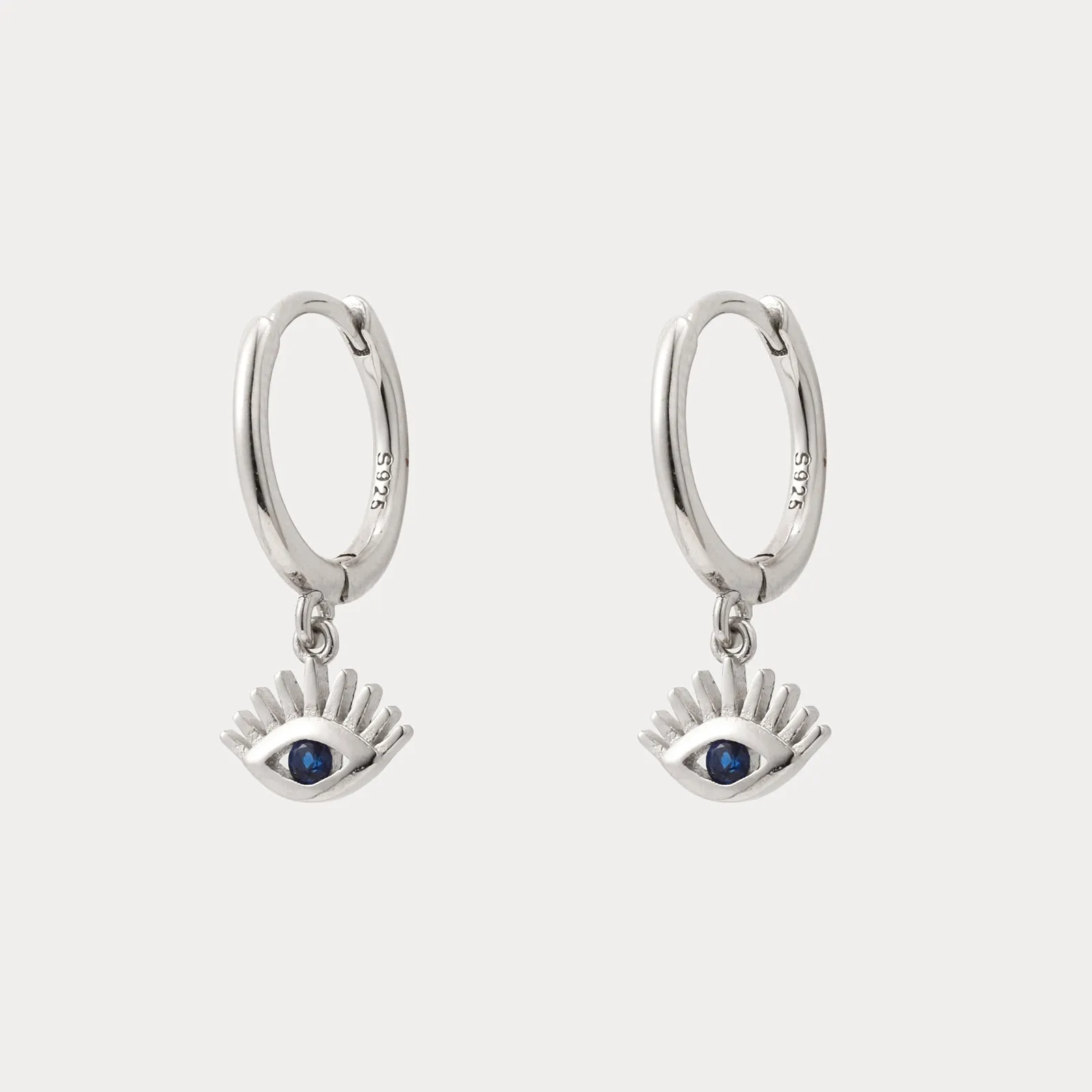 Shiny Touch Devil Eye Earrings