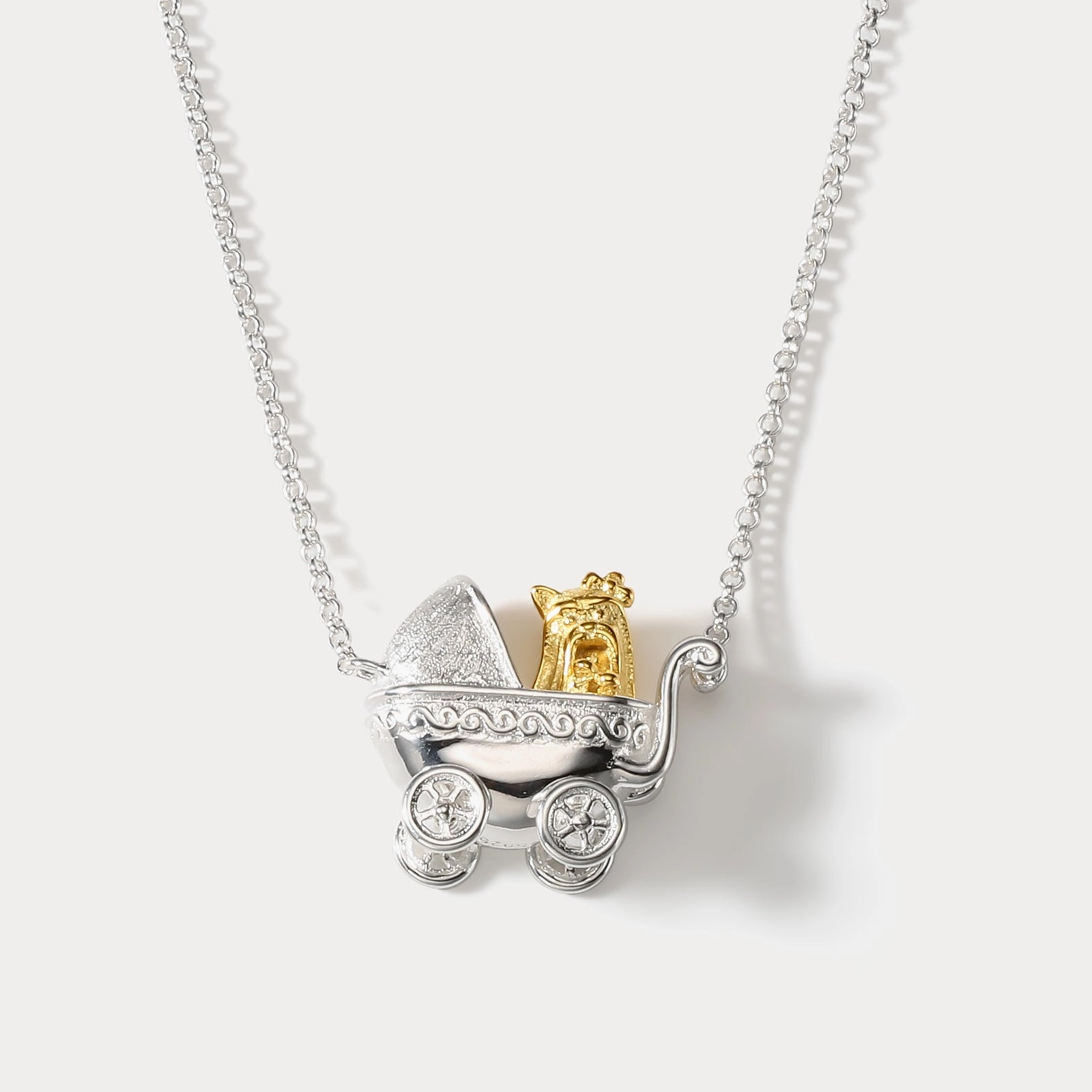 Yorkshire Terrier Pram Necklace Fashion Style Luxury Gifts
