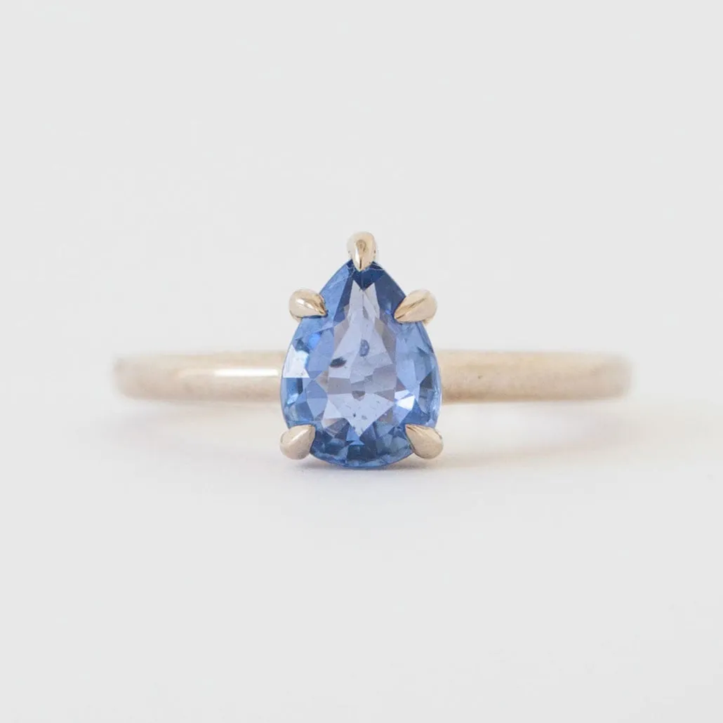 Eye-catching Design Carter Ring - Blue Sapphire