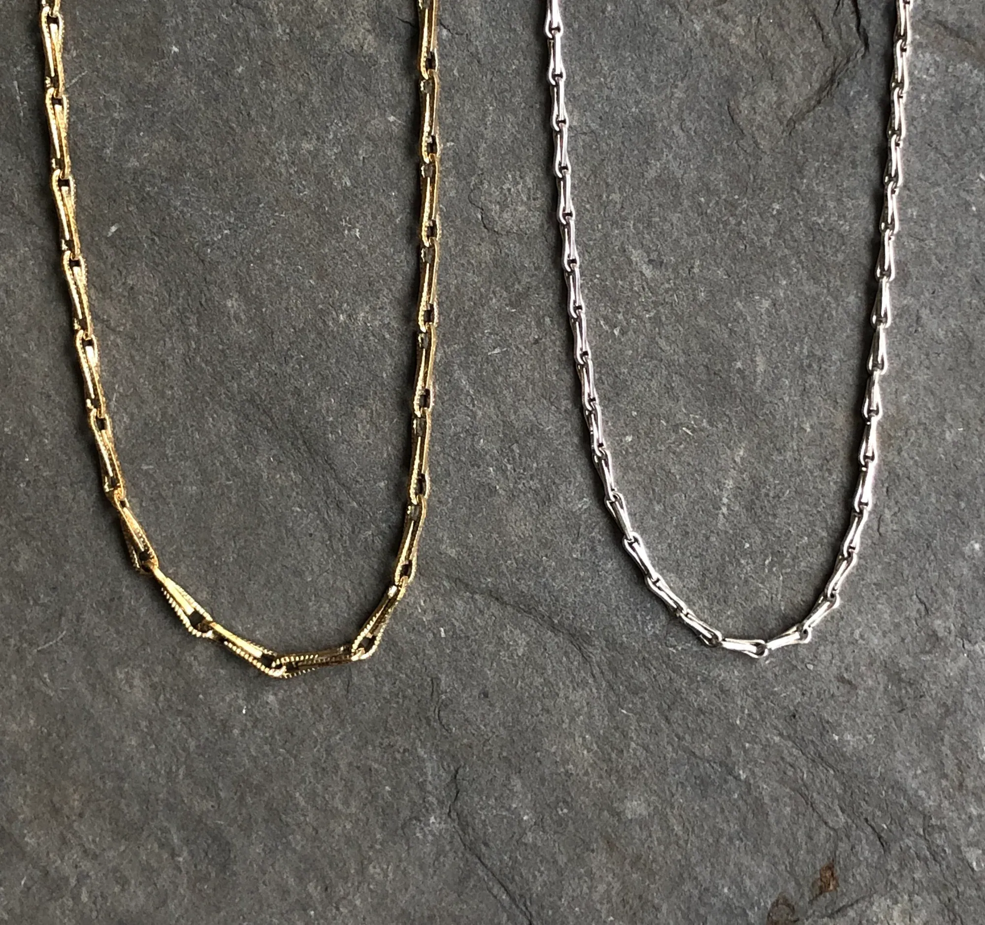 Charm Starter Chain - Brass,  16 - 18" Length Statement Shine Radiant Touch