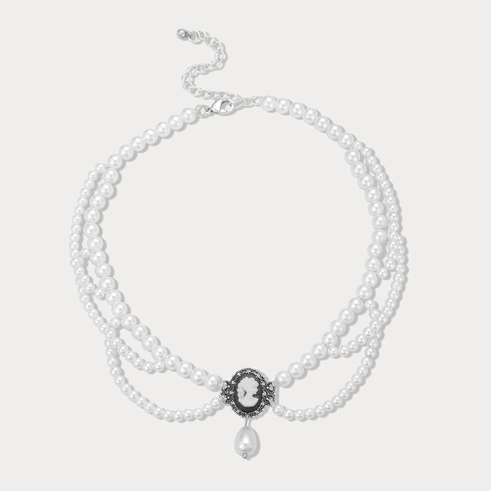 Casual Wear Sophisticated Appeal Victoria Pearl Choker