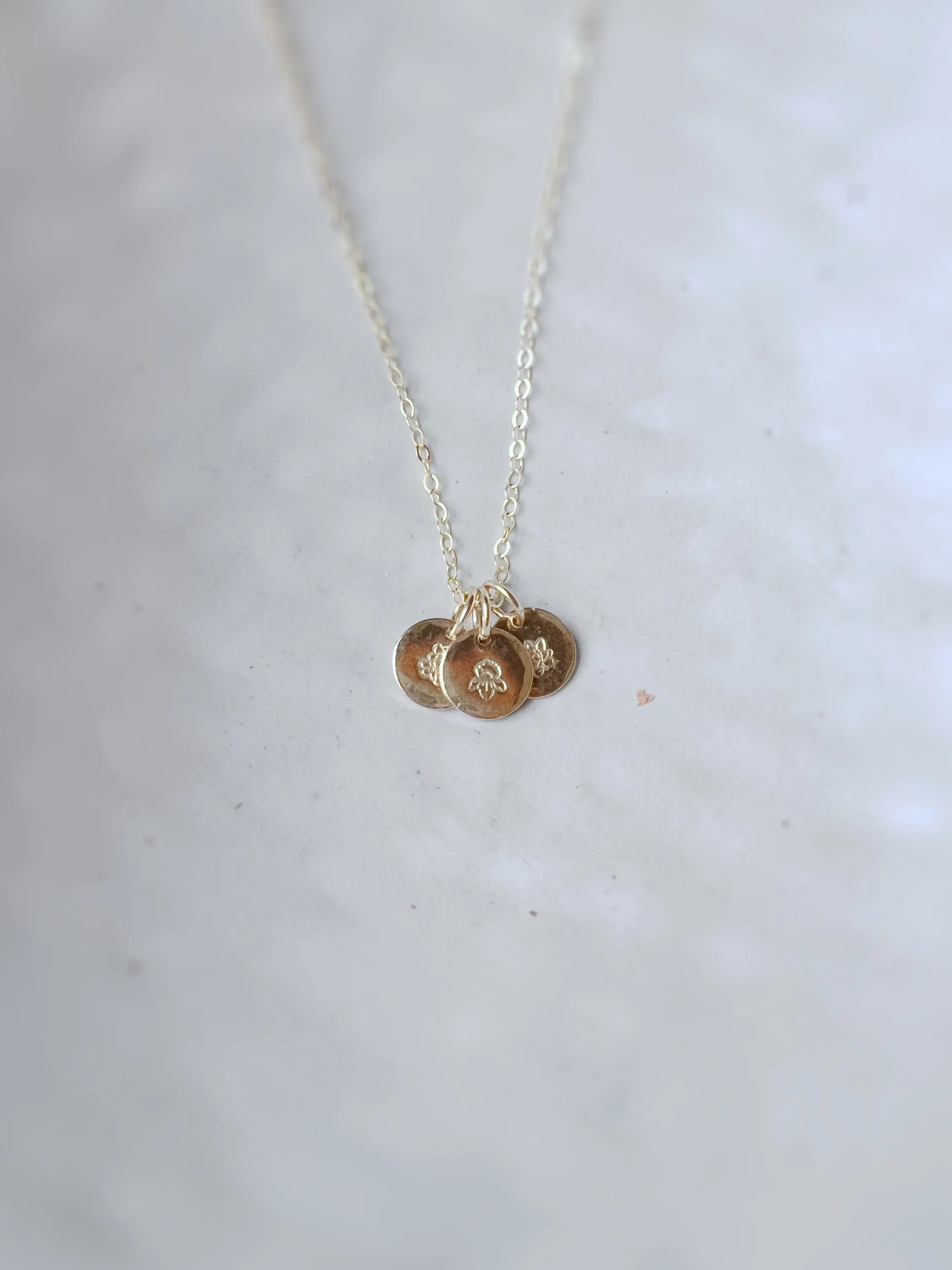 For Office Mini Bloom Heirloom Necklace