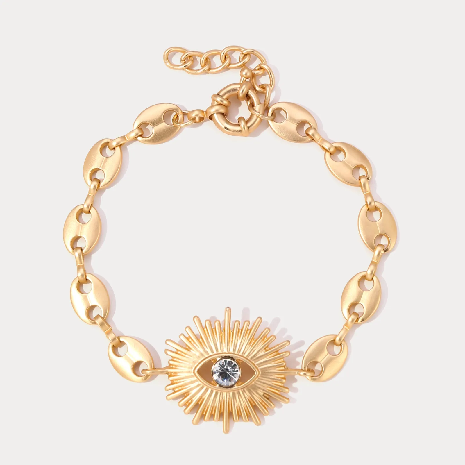 Vintage Evil Eye Bracelets Lightweight Feel