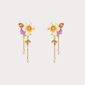 Jasmine Dangling Earrings Ornate Jewelry