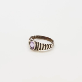 Vintage Amethyst Ring Artisan Edge