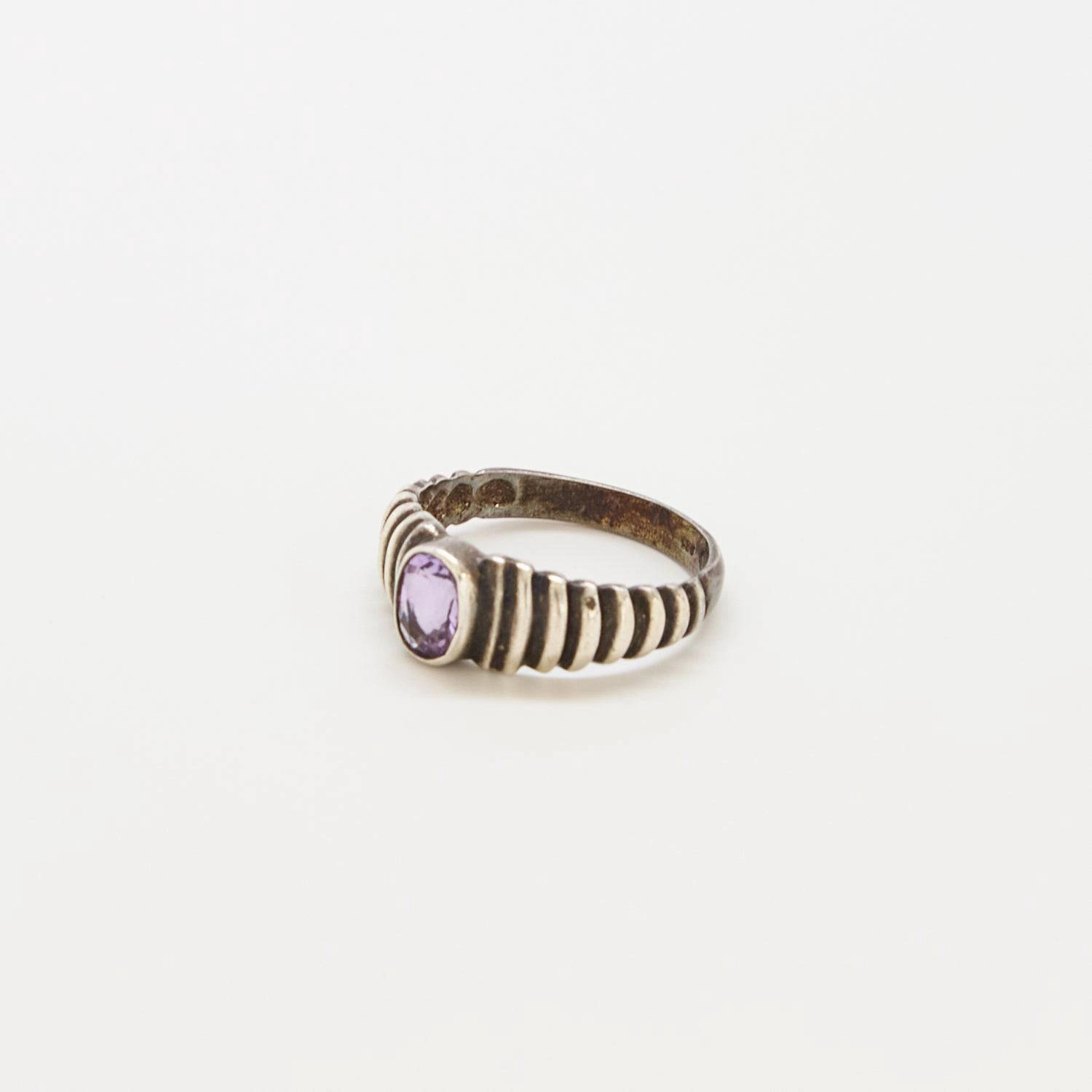 Vintage Amethyst Ring Artisan Edge