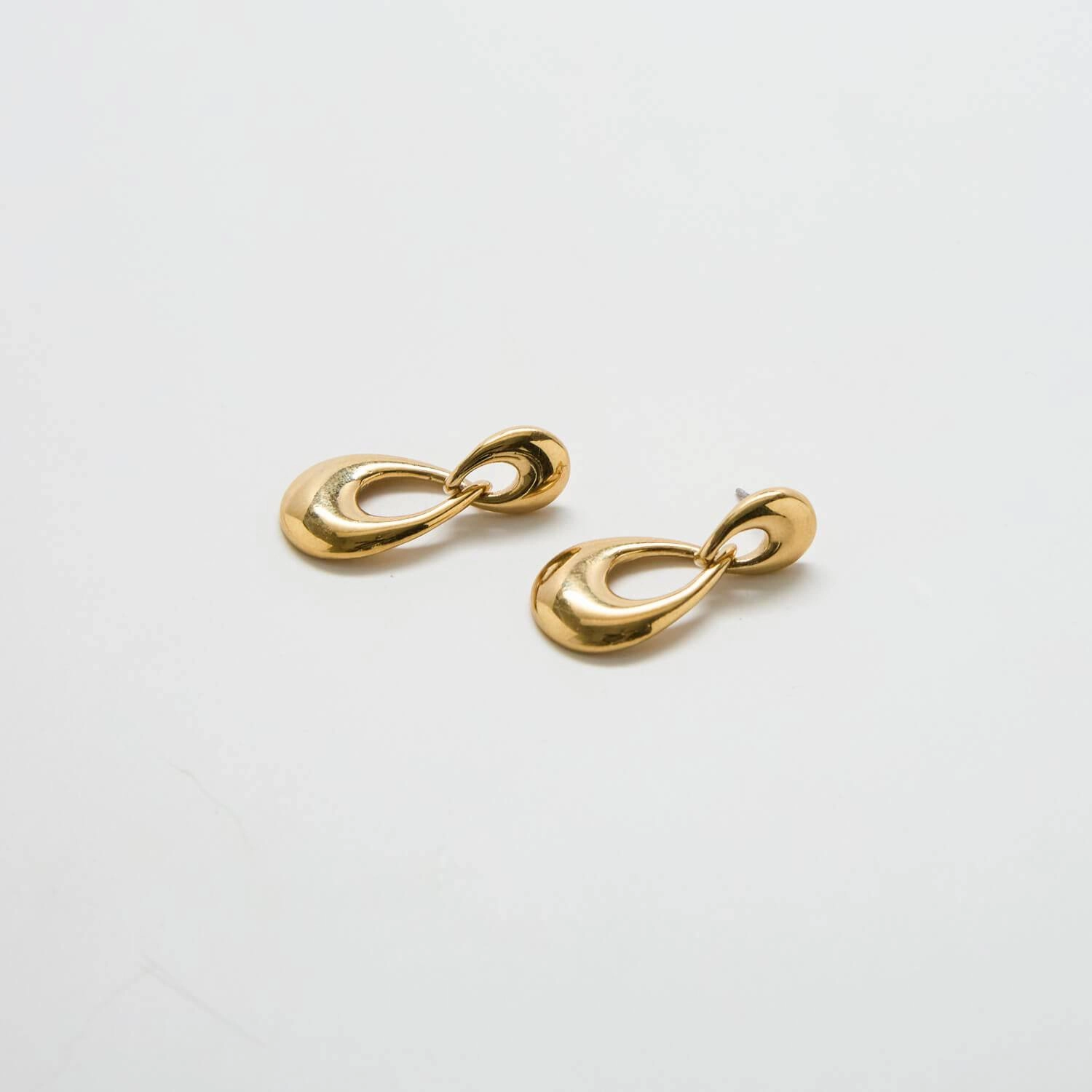 Seasonal Gift Vintage Trifari Mini Doorknocker Earrings