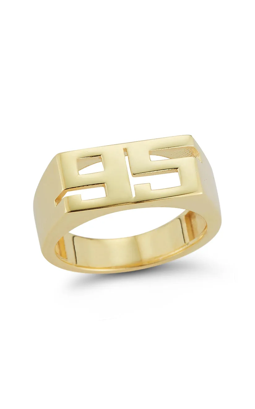 Year Ring Chic Appearance